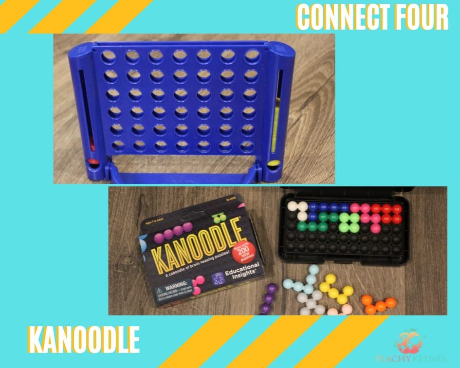 Connect four and kanoodle 