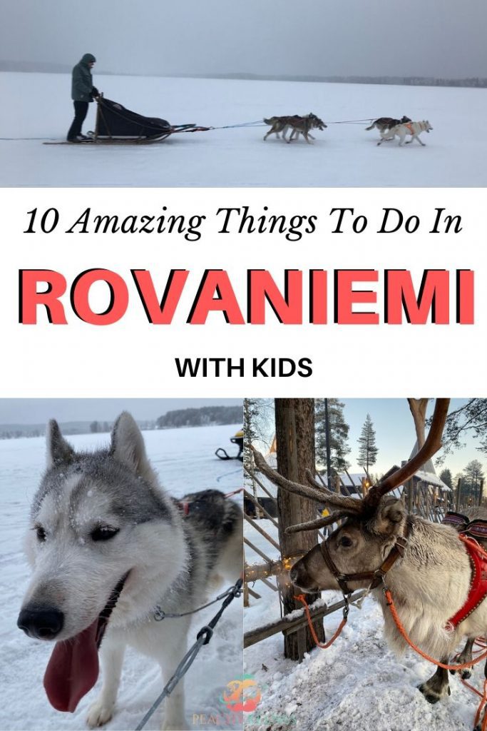 Pinterest Pin for 10 amazing things to do in Rovaniemi