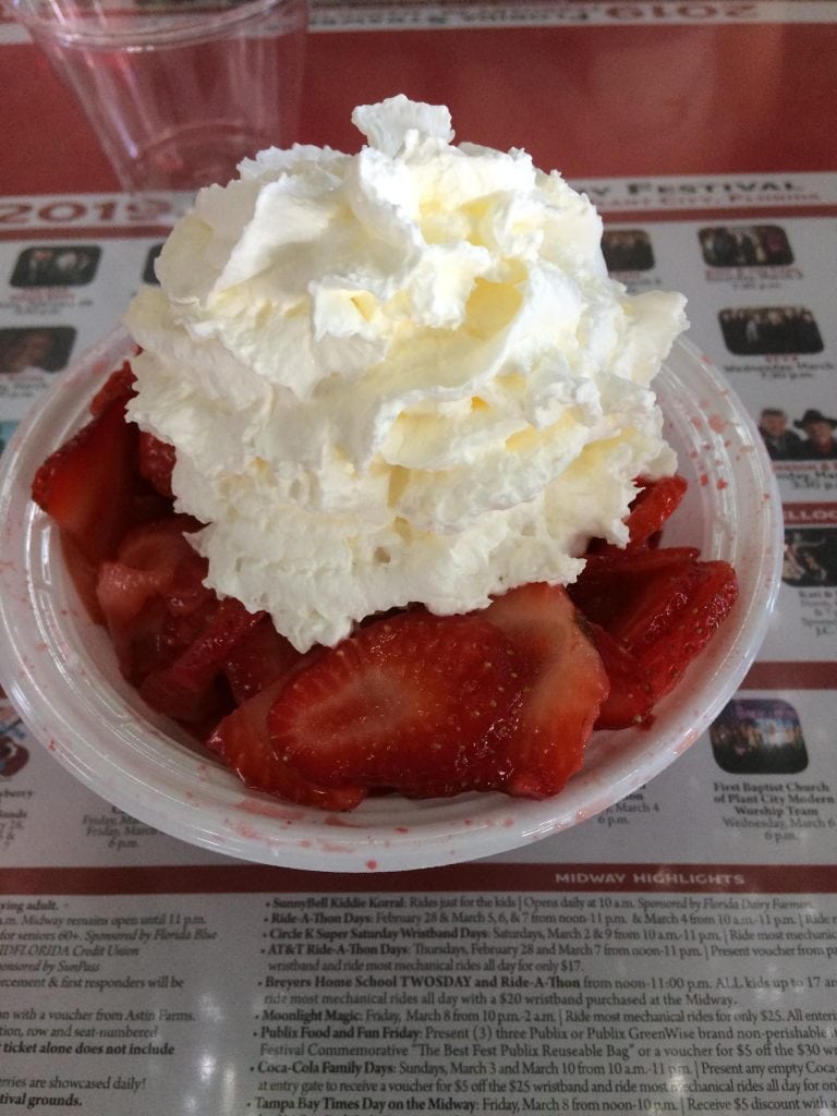 picture of strawberry shortcake from Parksdale Farms in Plant City, FL